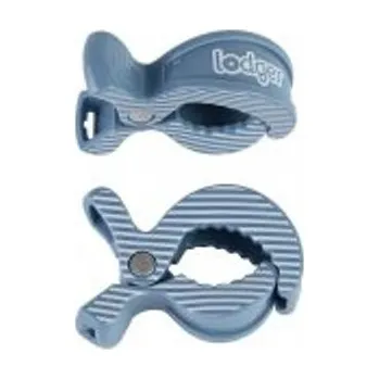 Držák na kočárek LODGER Swaddle Clip print 2balení Ocean-Stripe