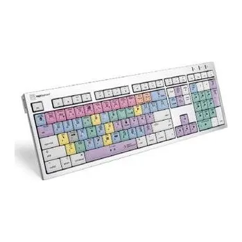 Klávesnice LogicKeyboard USB ultratenká hliníková Apple klávesnice ALBA pro Final Cut Pro X , UK Layout - LKB-FCPX10-CWMU-UK