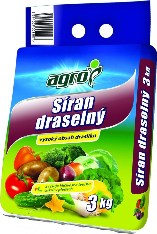 Síran draselný 3 kg