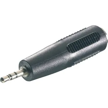 Video redukce SpeaKa Professional SP-7870260 jack audio adaptér [1x jack zástrčka 2,5 mm - 1x jack zásuvka 3,5 mm] černá