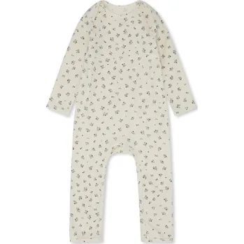 Kojenecký overall Konges Slojd Konges Sløjd Pyžamkový overal - Petit Amour Rose Velikost: 6 měsíců Konges Sløjd HYGSOFT