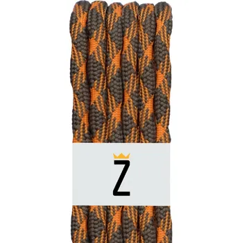 Tkaničky do bot Trekingové tkaničky, hnědo-oranžová Délka: 220