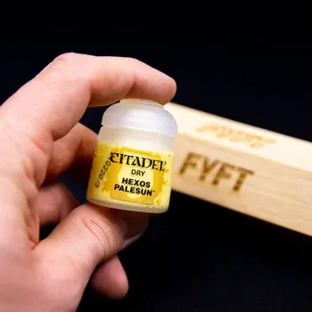 Modelářská barva Citadel Dry: Hexos Palesun 12ml - barva na figurky miniatury