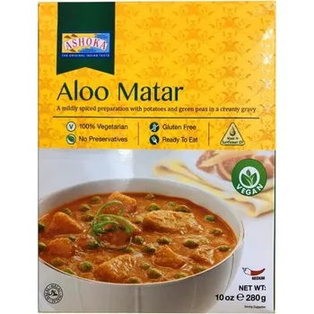 Hotové jídlo Ashoka Aloo Matar 280g