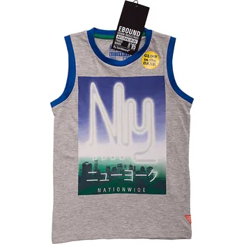 Chlapecké tričko Ebound Šedé tílko NY Velikost: 128