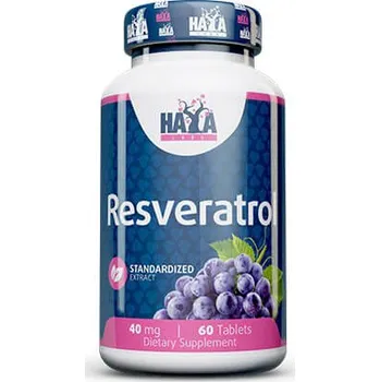 Haya Labs Resveratrol 40mg 60ct