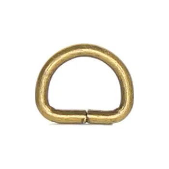 Polokroužek mosaz 13x09mm