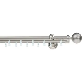 Garnýž Kovové garnýže dvouřadé 19mm - Chrom