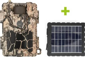Fotopast Oxe Spider 4G + solární panel + SD karta 32 GB zelená/hnědá