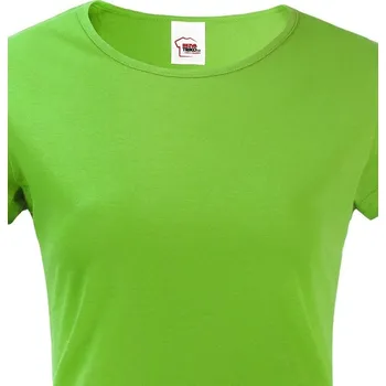 Dámské tričko Dámské tričko B&C E190 bez potisku, Barva Zelená, Velikost 2XL, Canvas Dámské tričko s krátkým rukávem Bezvatriko.cz