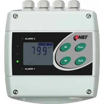 Snímač a regulátor CO2 Comet H5424 s výstupem RS485