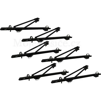 Nosič kol Hakr Speed Alu Black - zamykatelný, sada 6 ks HV0902B6