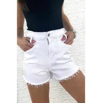 Dámské kraťasy YES!PINK Kraťasy s vysokým pasem WL1846-10 Velikost: S