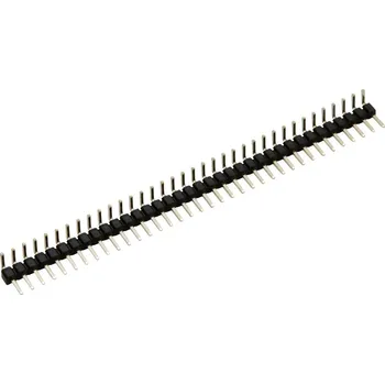 Elektrický konektor TRU COMPONENTS pinová lišta (standardní) Počet řádků: 1 Počet kontaktů v řadě: 6 TC-2506398 1 ks