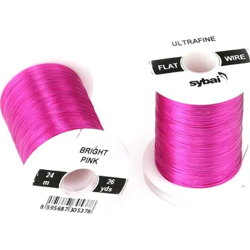 Sybai FLAT Colour Wire Ultrafine Bright Pink
