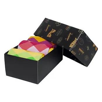 Pánské ponožky Meatfly pánské ponožky Pixel Gift Pack | Mnohobarevná | Velikost S/M