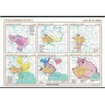 Vývoj českého státu I od 9 do 16 století mapa