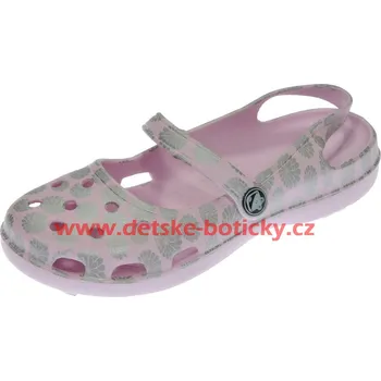 Dámské žabky Coqui 1555 pink Anne coral 38