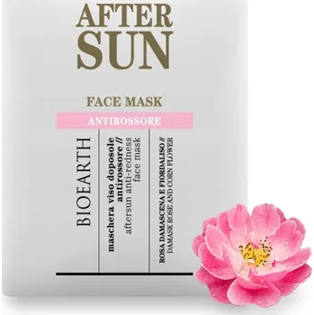 Pleťová maska BIOEARTH Maska pro okamžité zklidnění po opalování 15ml