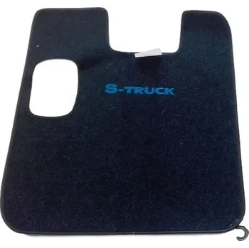 autokoberec Koberec textilní středový pro SCANIA R od 2009 manuál, černo-modrá barva