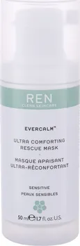 Pleťová maska REN Clean Skincare Evercalm Ultra Comforting Rescue zklidňující a hydratační maska pro citlivou pleť 50 ml