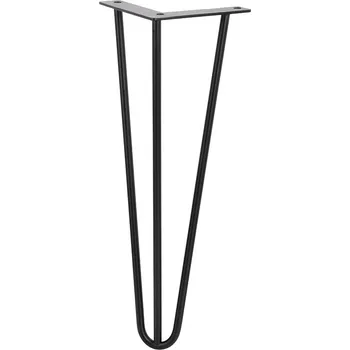 Stolová podnož Strong stolová noha drátěná černá 420mm