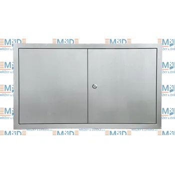 Revizní dvířka Revizní dvířka nerezová 800x600 mm (dvoukřídlá nerezová revizní dvířka M&D 800*600)