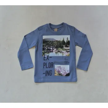 Chlapecké triko s dlouhým rukávem Nucleo Velikost: 5 let (110 cm)