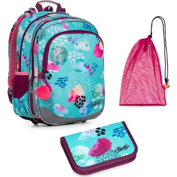Školní batoh Topgal ELLY 19039 G SET MEDIUM