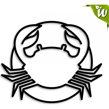 Rak dřevěná dekorace