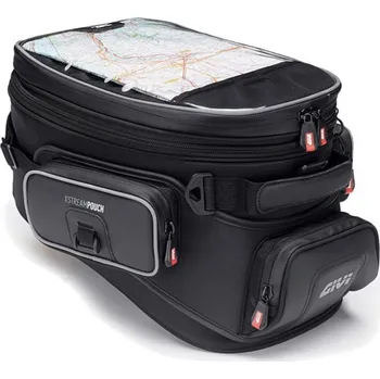 Zavazadlo na motocykl Givi XS 308 Tankbag GIVI TANKLOCK Xstream s objímkou na nádrž 20L