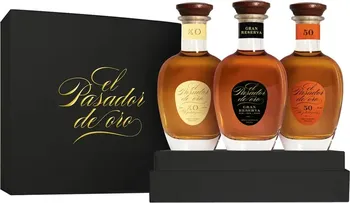 Rum El Pasador De Oro kolekce 50 % 3 x 0,2 l