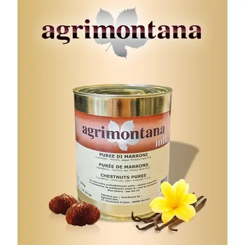 Agrimontana - Pyré kaštany Marrons - 879 g