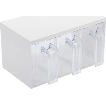 Dóza na potraviny Westmark Zásobník se 3 kuchyňskými násypkami ROMA