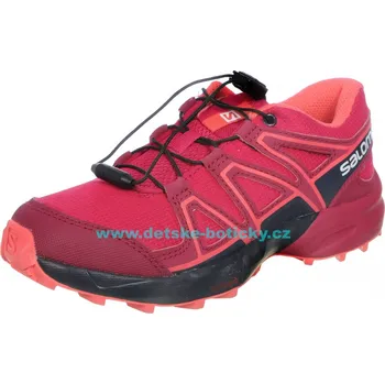 Dámská obuv Salomon Speedcross J 404821 cerise/navy blazer/dubarry 37