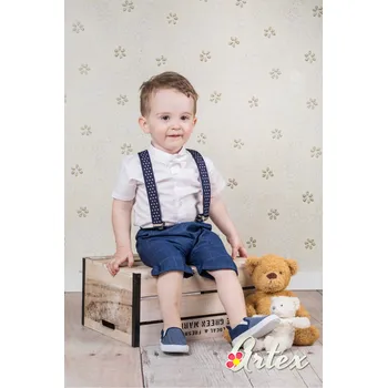 Chlapecký modro šedý set 4-dílný A45