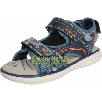 Dámské tenisky Geox J15DRD 01504 C0659 navy/orange 29