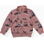 Dívčí mikina sv. růžová KM9906 Kugo Velikost: 98