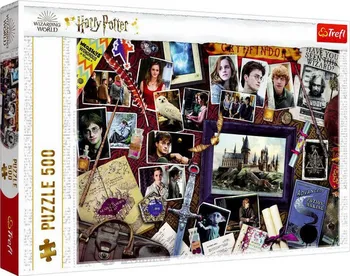 Puzzle Trefl Harry Potter Vzpomínky na Bradavice 500 dílků