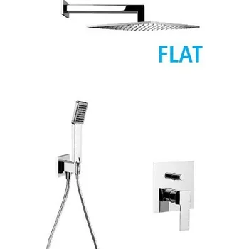 Sprchová hlavice Sanjet Sprchový set QUADRO FLAT PV 25x25 cm (QFPV25)