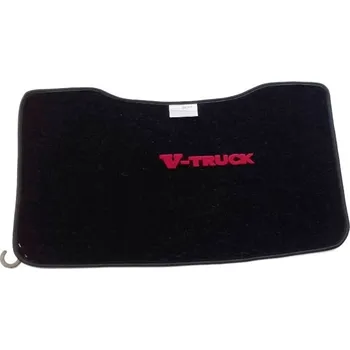 autokoberec Koberec textilní středový pro VOLVO FH od 2013 automat, černo-červená barva