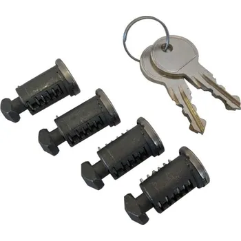 Příslušenství ke střešnímu nosiči Hakr Sada 4 zámků + 2 klíče