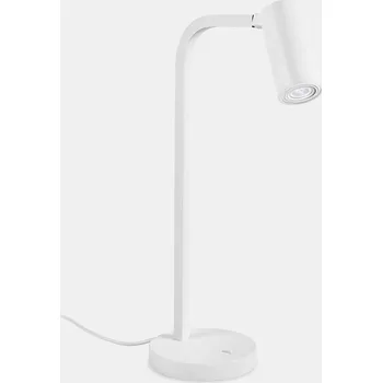 Lampička LEDS C4 Stolní lampička s pohyblivou hlavou Simply Barva: Bílá 10-7982-14-14 Stolní lampička s pohyblivou hlavou Simply