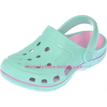 Chlapecké sandály Coqui Jumper 6353 lt.mint/pink 28
