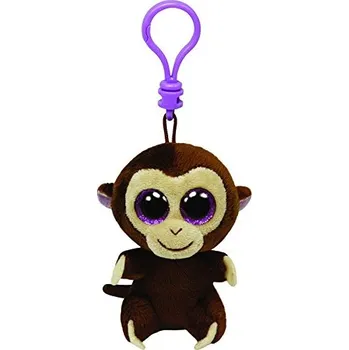 Hračka TY Beanie Boos přívěšek opice tm.hnědá 3˝ small 3˝