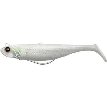 Umělá nástraha Savage Gear Gumová Nástraha Minnow Weedless White Pearl Silver - 10 cm 16 g