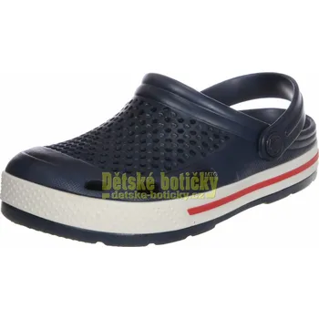Dámské pantofle Coqui Lindo 6413-100-2132 navy/white 41