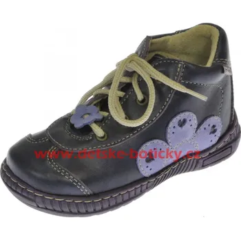 Dívčí polobotky Pegres 1401B fialová 26