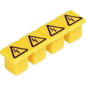 Wieland Electric 04.343.8353.8 kryt Vhodný pro: Průchozí svorka WKFN 2,5/35 žlutá 1 ks