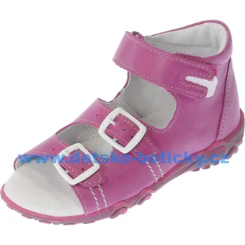 Chlapecké polobotky Boots4U T213 fuxia 24